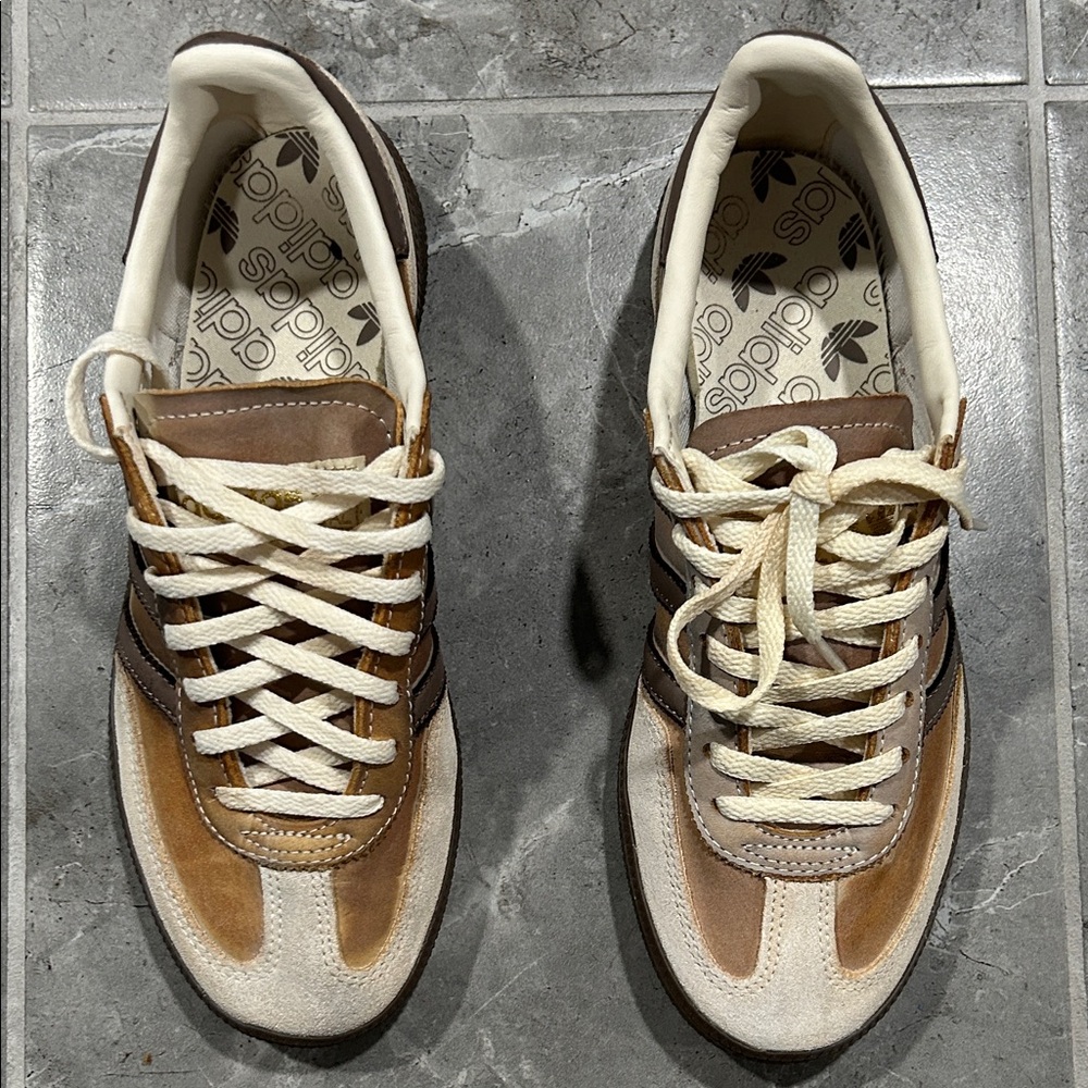 adidas Samba Women's in Brown and Cream